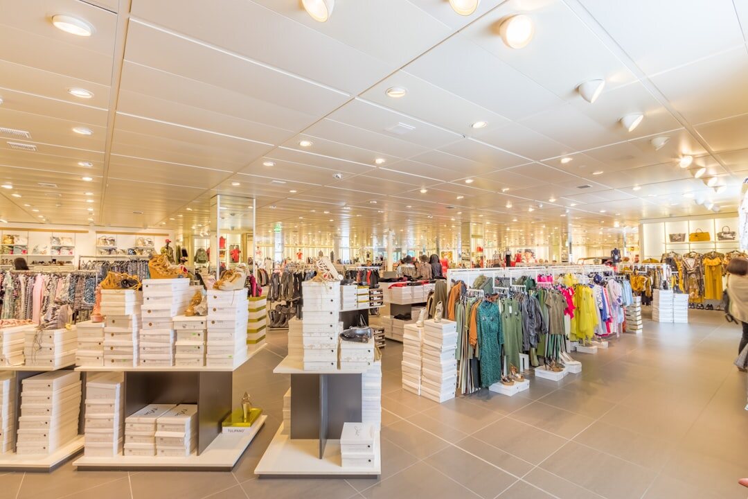 modern retail store interior