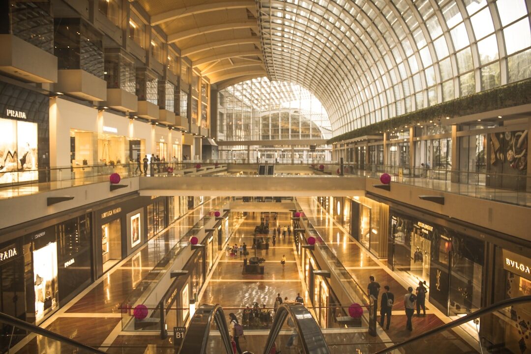 shopping mall interior